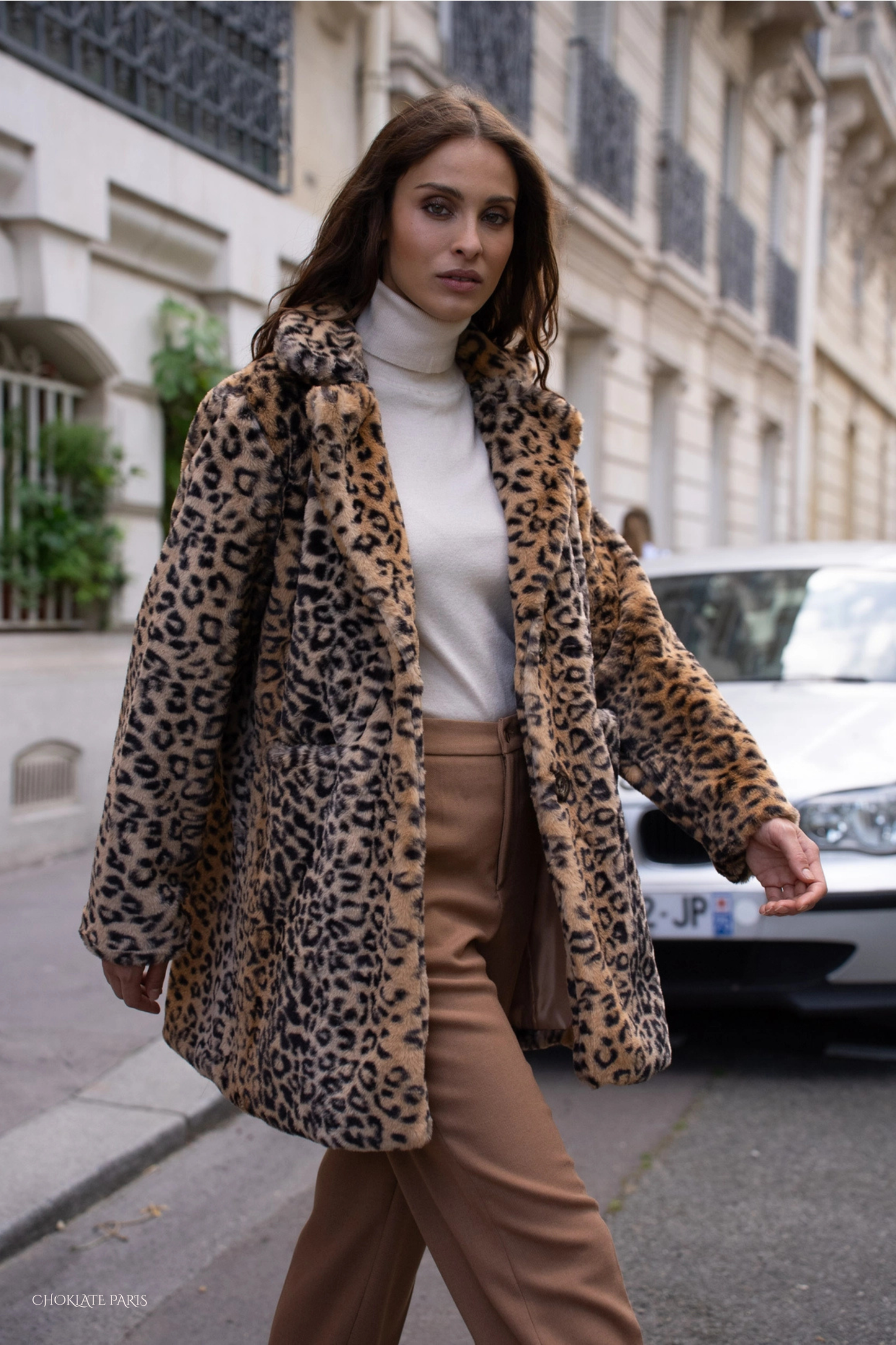 COMING SOON .... Leopard faux fur coat ~ One Size